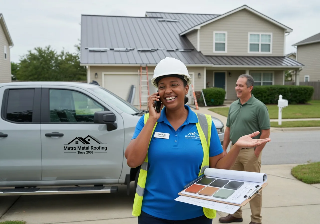 Metal Roof Inspection in Zionsville, PA