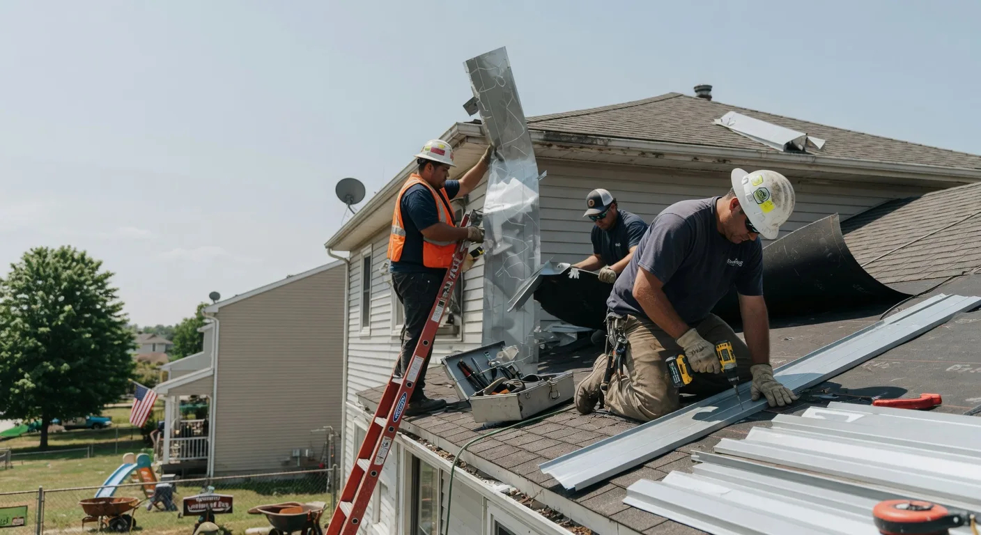 Metal Roof Inspection in Zionsville, PA